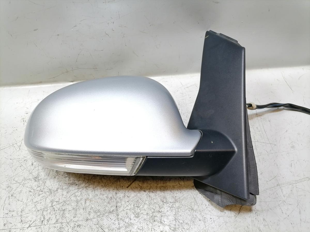 VW Golf Plus original Au&szlig;enspiegel rechts elektrisch verstellbar beheizt LA7W Reflexsilber Bj.2006